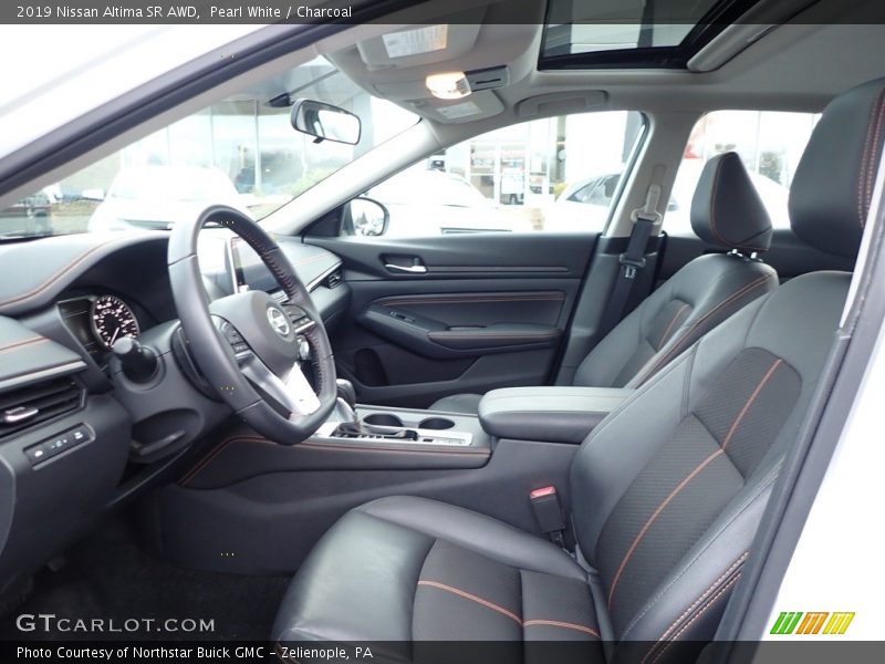 Front Seat of 2019 Altima SR AWD