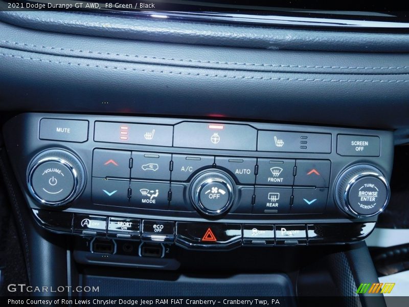 Controls of 2021 Durango GT AWD