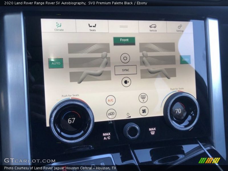 SVO Premium Palette Black / Ebony 2020 Land Rover Range Rover SV Autobiography
