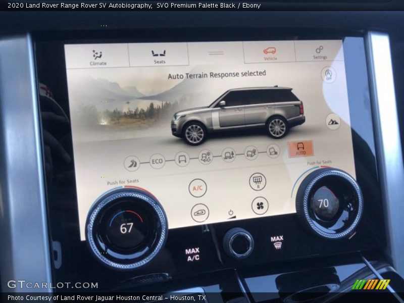 SVO Premium Palette Black / Ebony 2020 Land Rover Range Rover SV Autobiography