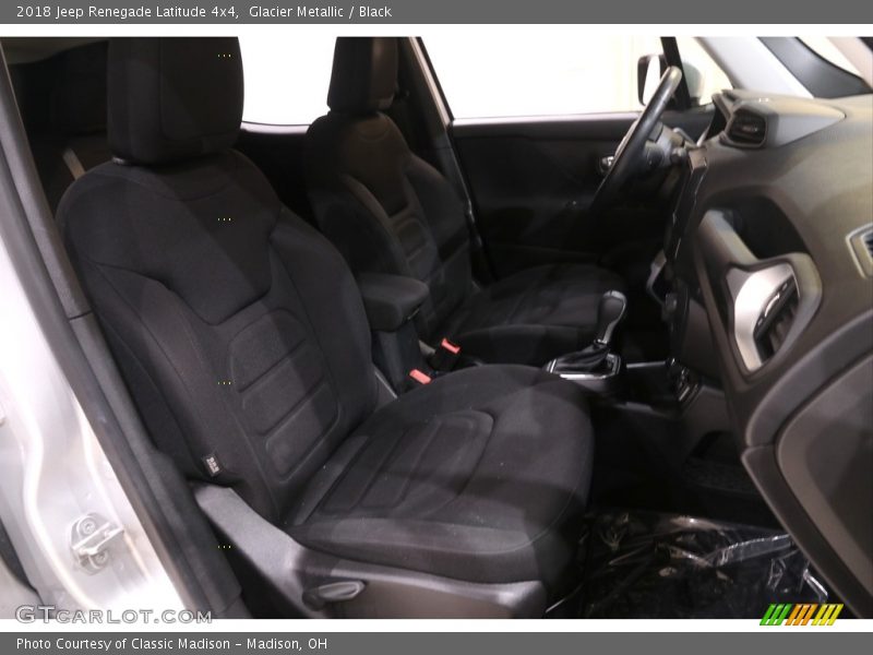 Glacier Metallic / Black 2018 Jeep Renegade Latitude 4x4