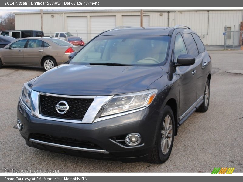 Dark Slate / Almond 2014 Nissan Pathfinder SL AWD