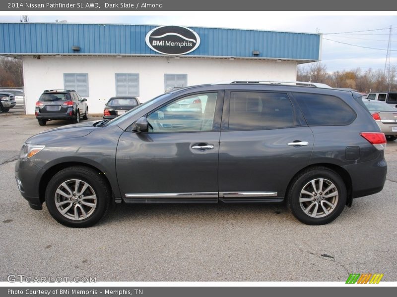 Dark Slate / Almond 2014 Nissan Pathfinder SL AWD