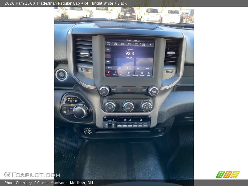 Bright White / Black 2020 Ram 2500 Tradesman Regular Cab 4x4