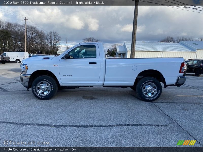 Bright White / Black 2020 Ram 2500 Tradesman Regular Cab 4x4