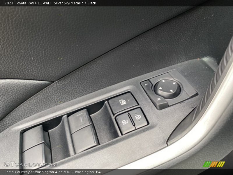 Silver Sky Metallic / Black 2021 Toyota RAV4 LE AWD