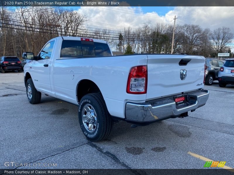 Bright White / Black 2020 Ram 2500 Tradesman Regular Cab 4x4