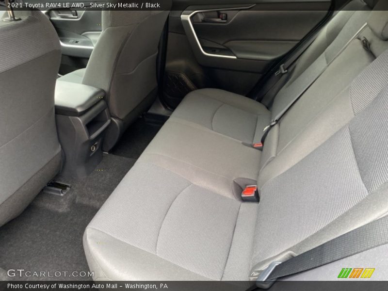 Silver Sky Metallic / Black 2021 Toyota RAV4 LE AWD