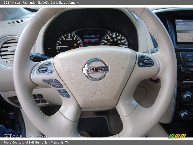 Dark Slate / Almond 2014 Nissan Pathfinder SL AWD