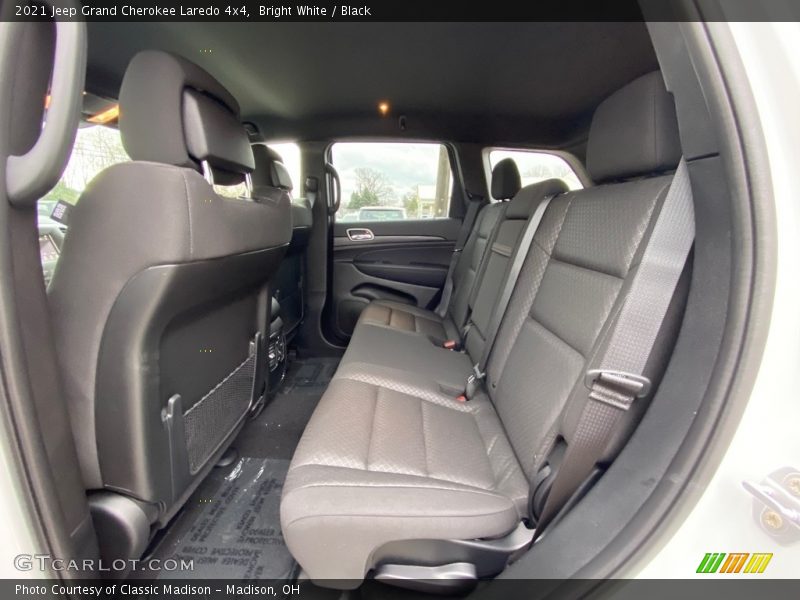 Rear Seat of 2021 Grand Cherokee Laredo 4x4