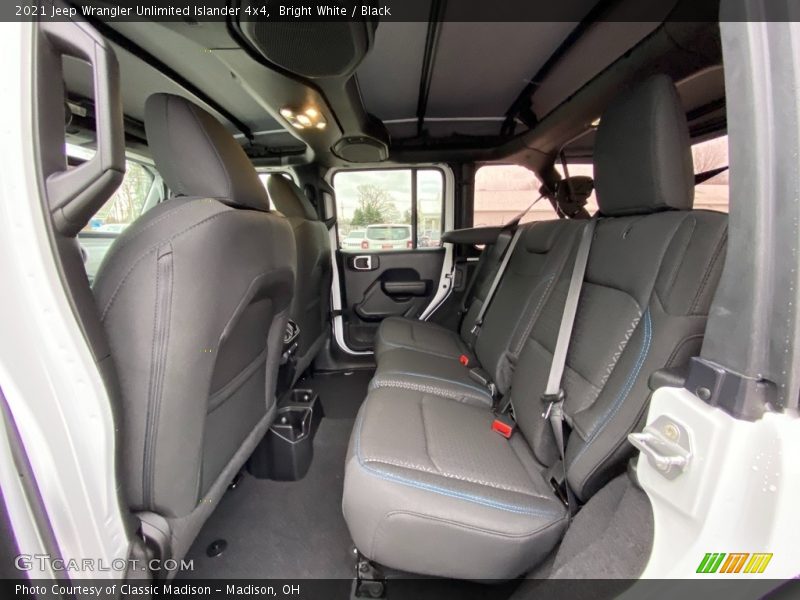 Rear Seat of 2021 Wrangler Unlimited Islander 4x4