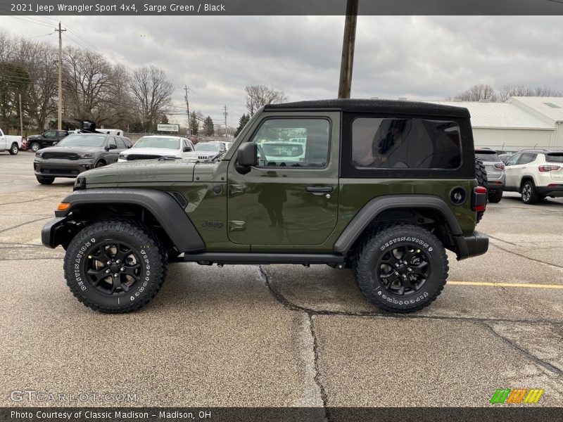  2021 Wrangler Sport 4x4 Sarge Green