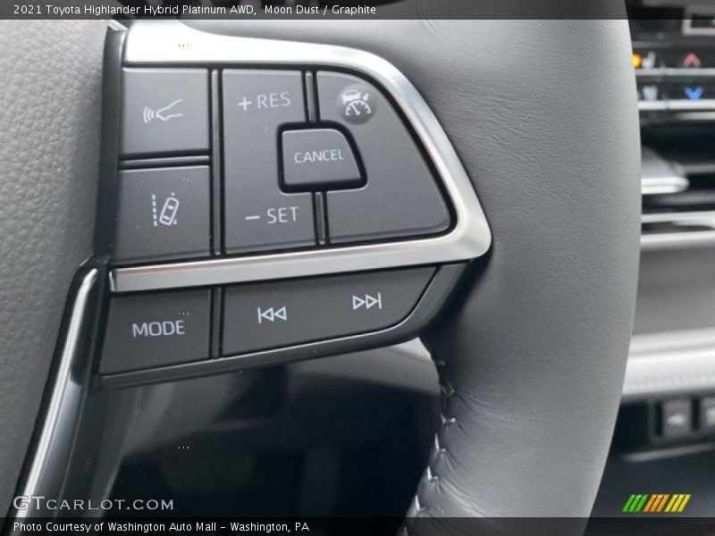 Moon Dust / Graphite 2021 Toyota Highlander Hybrid Platinum AWD
