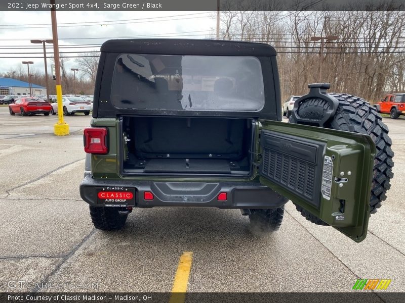 Sarge Green / Black 2021 Jeep Wrangler Sport 4x4
