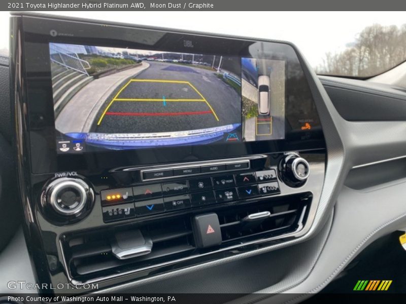 Moon Dust / Graphite 2021 Toyota Highlander Hybrid Platinum AWD