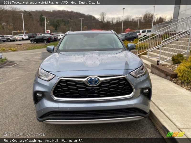 Moon Dust / Graphite 2021 Toyota Highlander Hybrid Platinum AWD