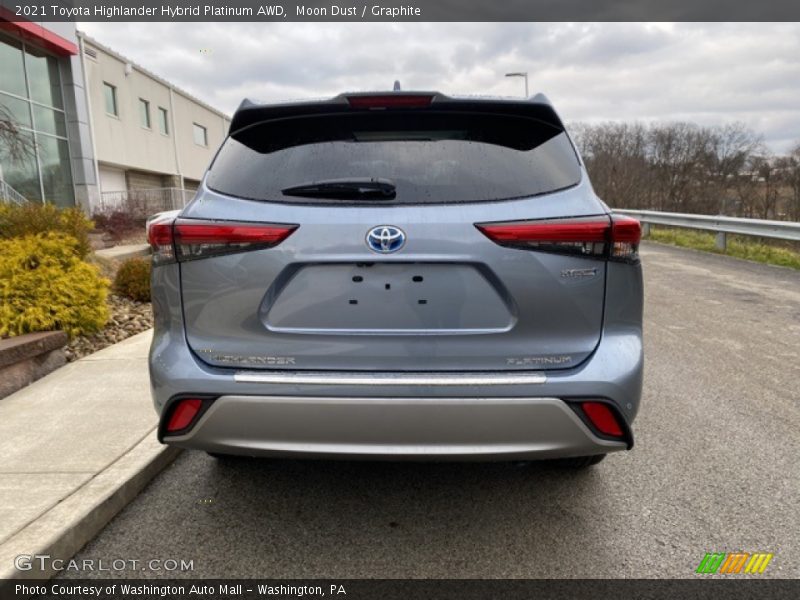 Moon Dust / Graphite 2021 Toyota Highlander Hybrid Platinum AWD