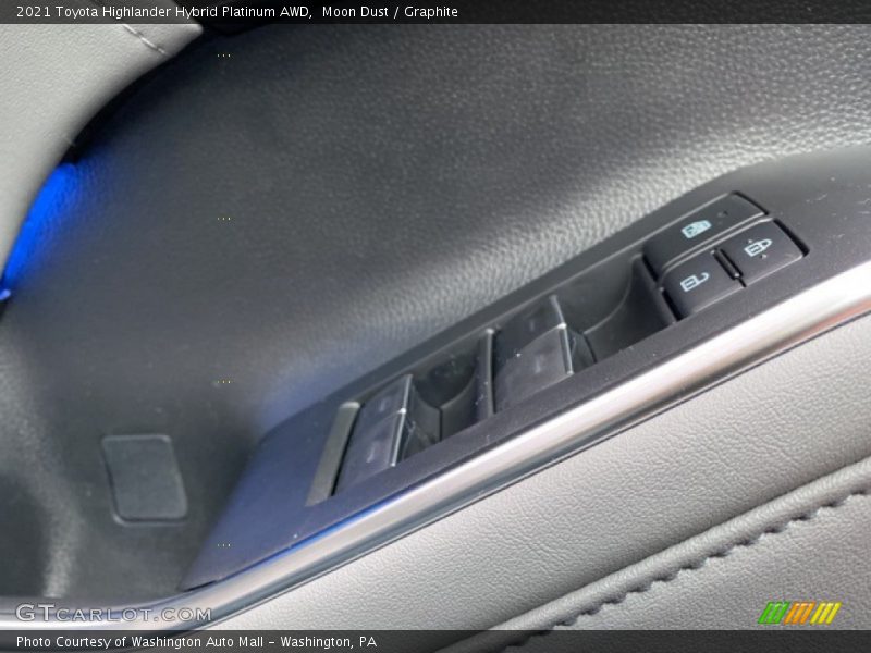 Moon Dust / Graphite 2021 Toyota Highlander Hybrid Platinum AWD