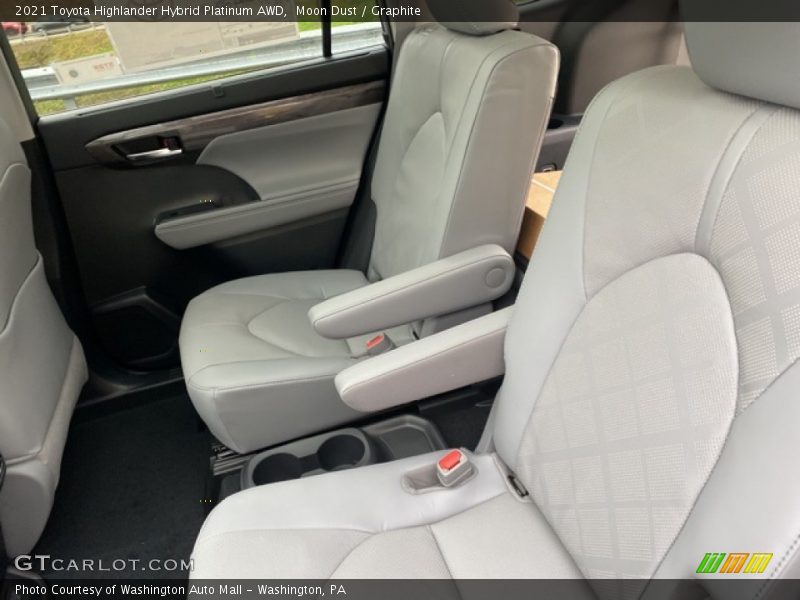 Moon Dust / Graphite 2021 Toyota Highlander Hybrid Platinum AWD