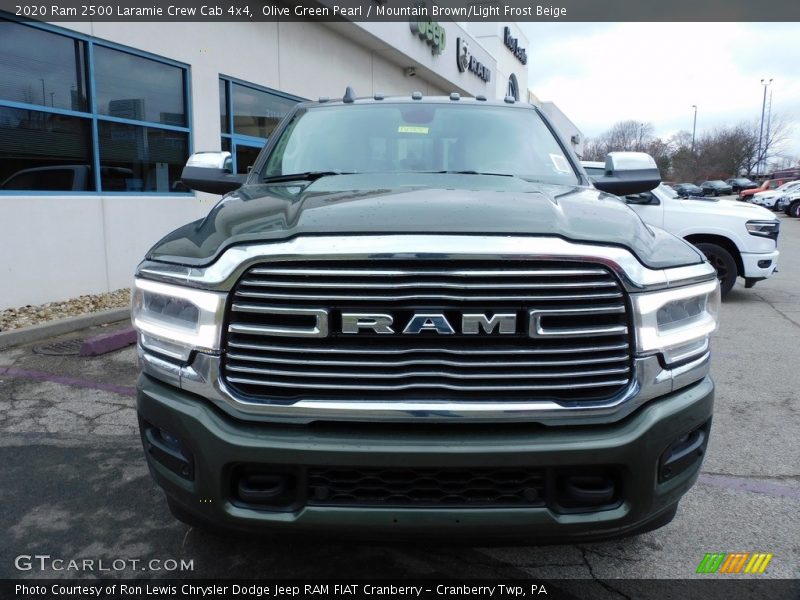 Olive Green Pearl / Mountain Brown/Light Frost Beige 2020 Ram 2500 Laramie Crew Cab 4x4