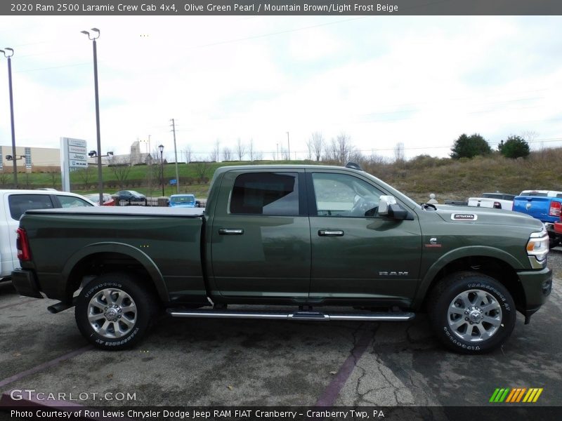 Olive Green Pearl / Mountain Brown/Light Frost Beige 2020 Ram 2500 Laramie Crew Cab 4x4