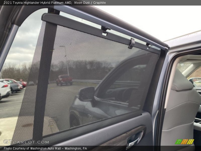 Moon Dust / Graphite 2021 Toyota Highlander Hybrid Platinum AWD