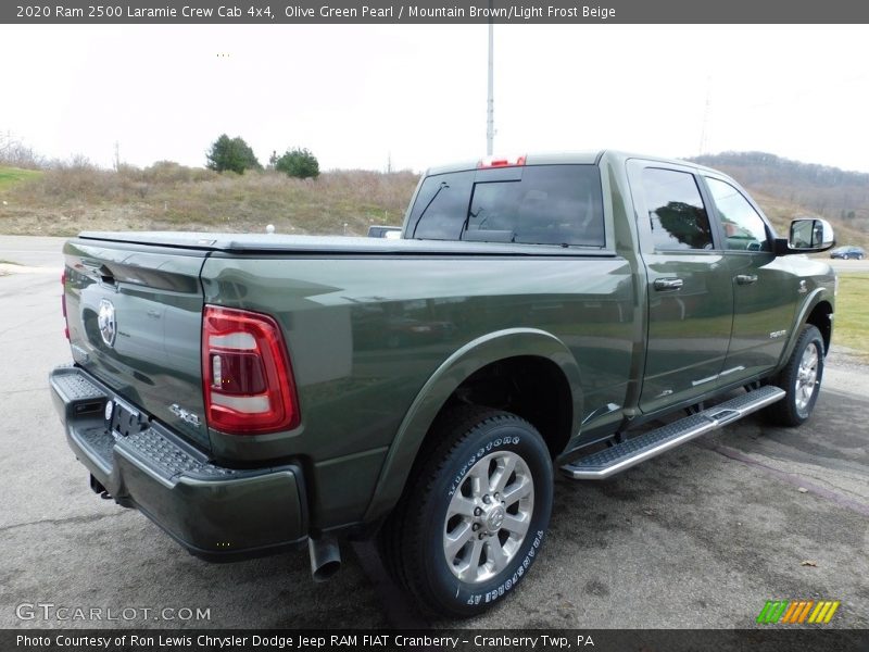 Olive Green Pearl / Mountain Brown/Light Frost Beige 2020 Ram 2500 Laramie Crew Cab 4x4