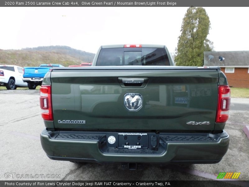 Olive Green Pearl / Mountain Brown/Light Frost Beige 2020 Ram 2500 Laramie Crew Cab 4x4