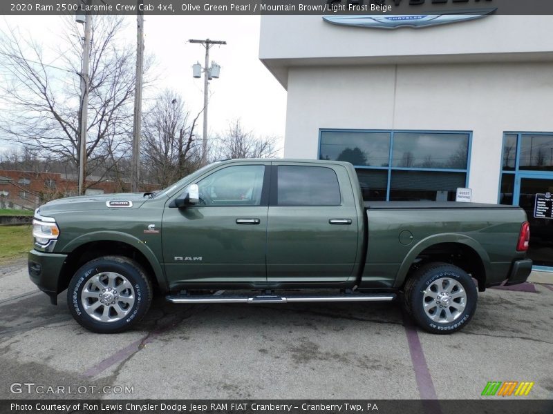  2020 2500 Laramie Crew Cab 4x4 Olive Green Pearl