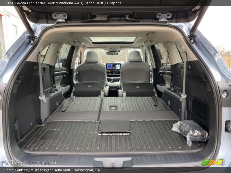 Moon Dust / Graphite 2021 Toyota Highlander Hybrid Platinum AWD