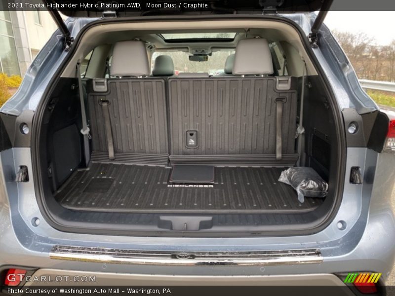 Moon Dust / Graphite 2021 Toyota Highlander Hybrid Platinum AWD
