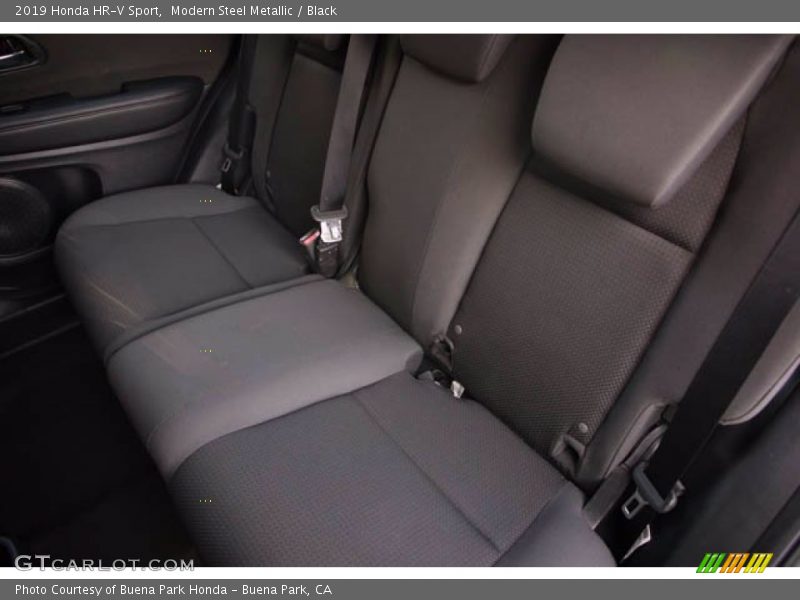 Modern Steel Metallic / Black 2019 Honda HR-V Sport