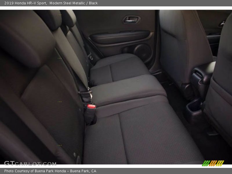 Modern Steel Metallic / Black 2019 Honda HR-V Sport