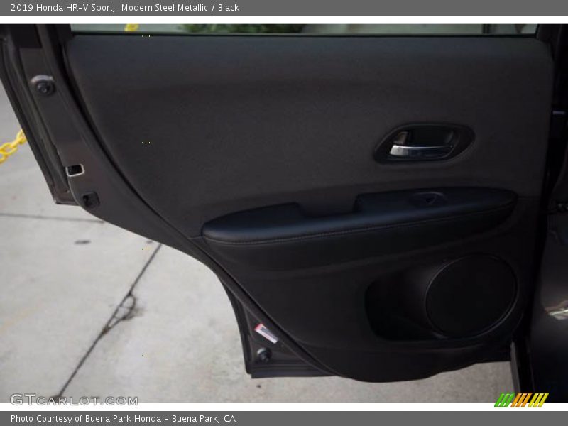 Modern Steel Metallic / Black 2019 Honda HR-V Sport