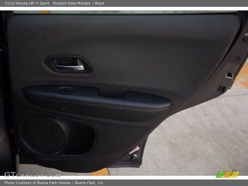 Modern Steel Metallic / Black 2019 Honda HR-V Sport