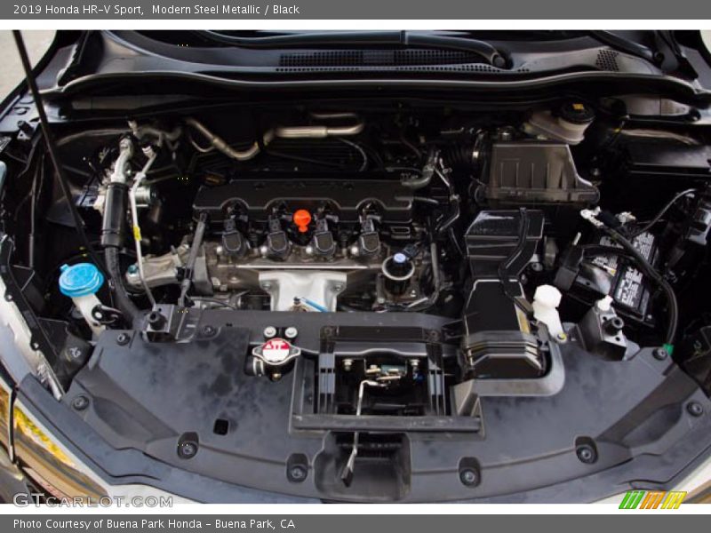 Modern Steel Metallic / Black 2019 Honda HR-V Sport
