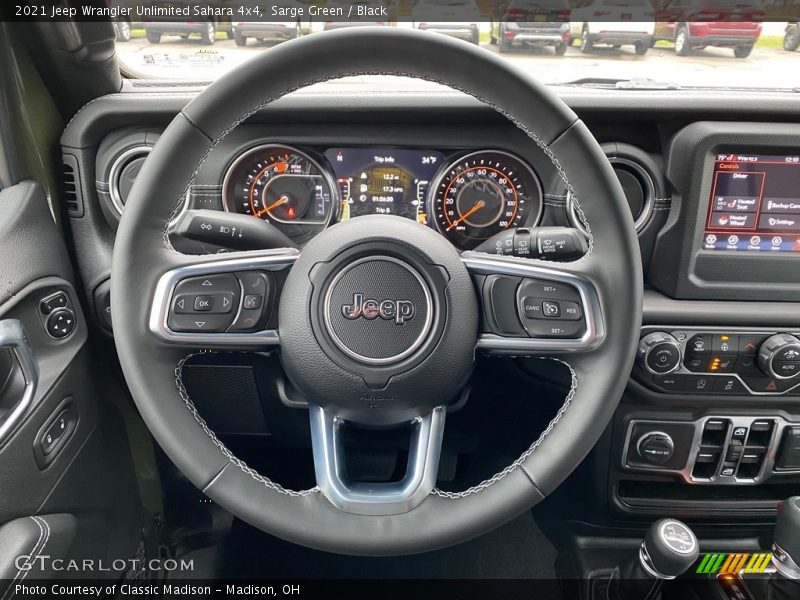  2021 Wrangler Unlimited Sahara 4x4 Steering Wheel