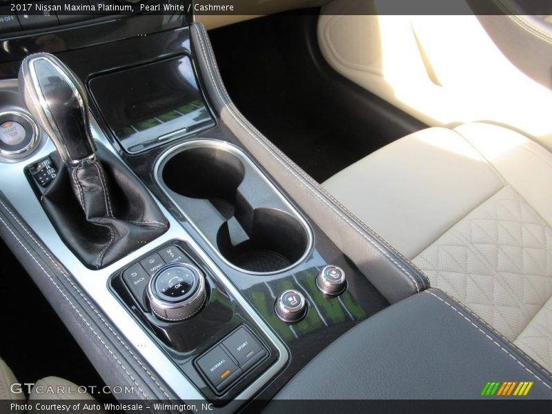 Pearl White / Cashmere 2017 Nissan Maxima Platinum