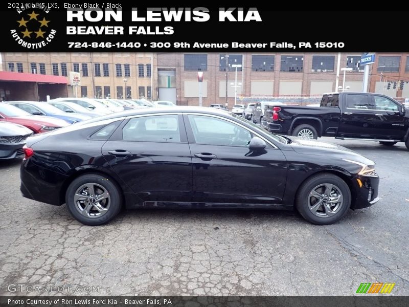 Ebony Black / Black 2021 Kia K5 LXS