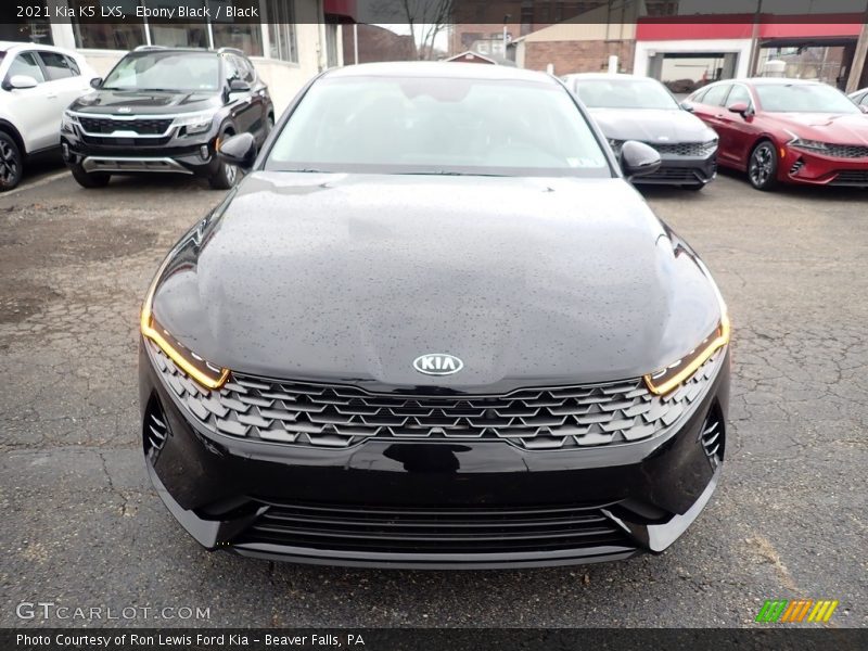 Ebony Black / Black 2021 Kia K5 LXS