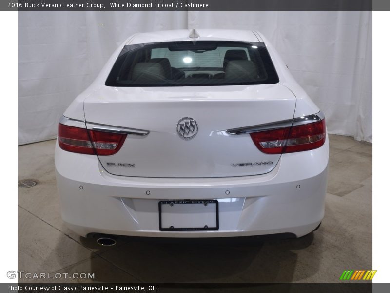 White Diamond Tricoat / Cashmere 2016 Buick Verano Leather Group