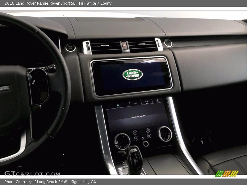 Fuji White / Ebony 2018 Land Rover Range Rover Sport SE
