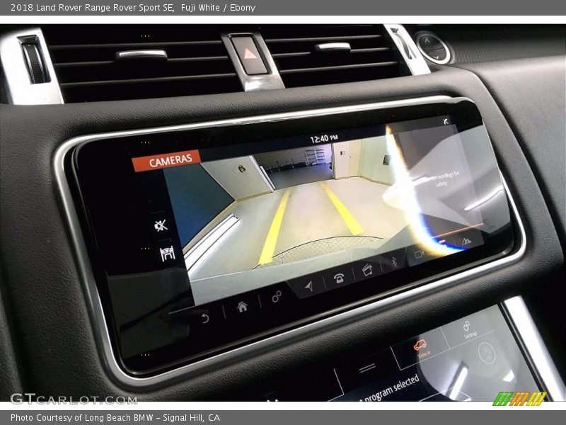 Fuji White / Ebony 2018 Land Rover Range Rover Sport SE