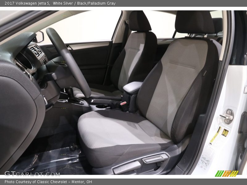 White Silver / Black/Palladium Gray 2017 Volkswagen Jetta S