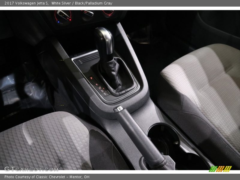 White Silver / Black/Palladium Gray 2017 Volkswagen Jetta S