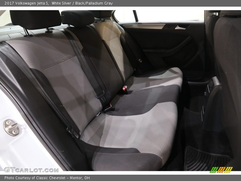 White Silver / Black/Palladium Gray 2017 Volkswagen Jetta S
