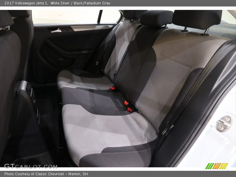White Silver / Black/Palladium Gray 2017 Volkswagen Jetta S
