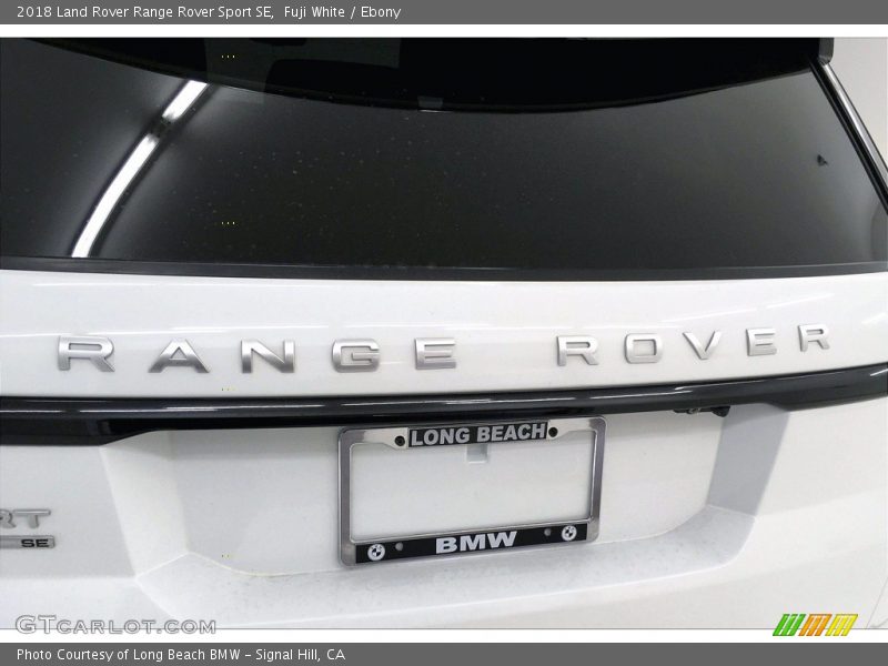 Fuji White / Ebony 2018 Land Rover Range Rover Sport SE