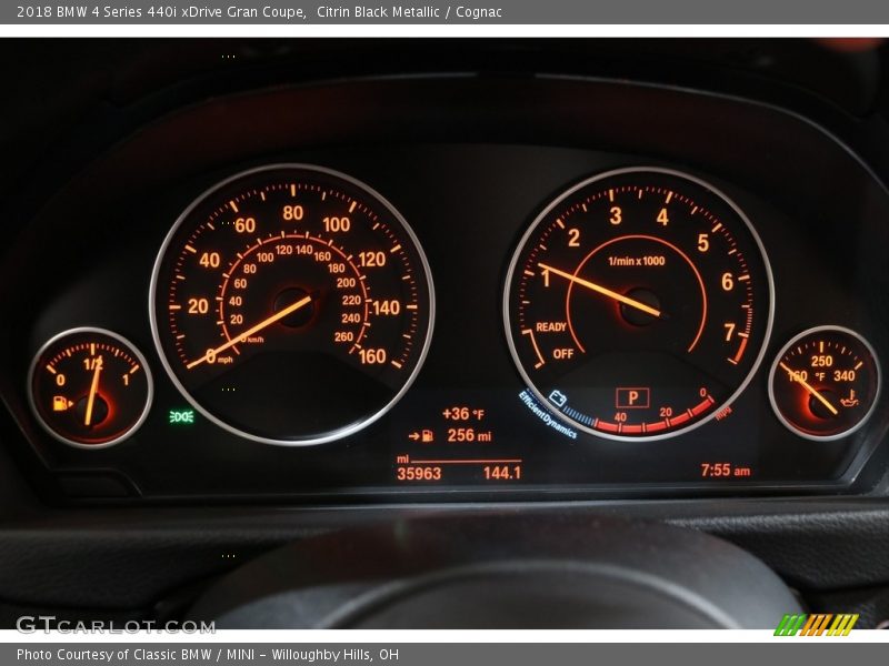 2018 4 Series 440i xDrive Gran Coupe 440i xDrive Gran Coupe Gauges