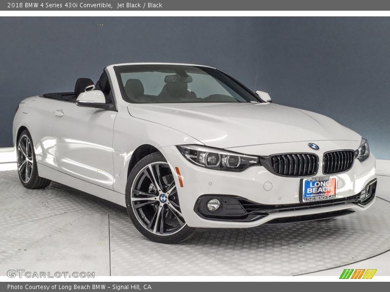 Jet Black / Black 2018 BMW 4 Series 430i Convertible